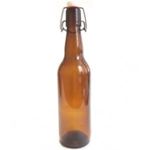 Бутылка с бугельной крышкой 0,7 л (коричневая)