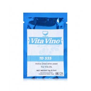 Дрожжи винные Vita Vino TD-525, 8 гр