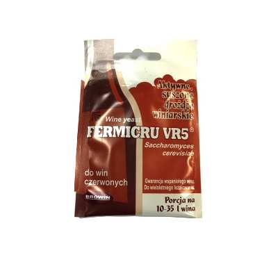 Дрожжи винные Fermicru VR5, 7 гр