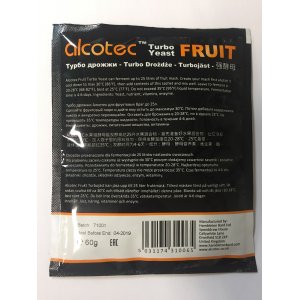  Дрожжи «Alcotec Fruit», 66 гр
