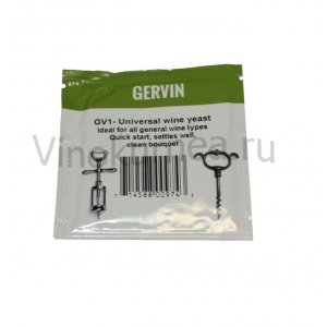 Дрожжи Gervin GV1 Universal yeast, 5 гр