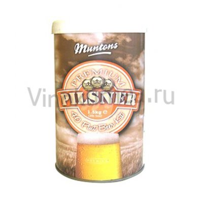 Солодовый экстракт Muntons Pilsener 1,8 кг