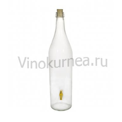 Бутылка «Русская Четверть» с краником 3,075 л