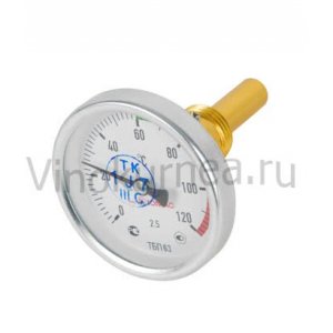 Термометр биметаллический 0-120 гр